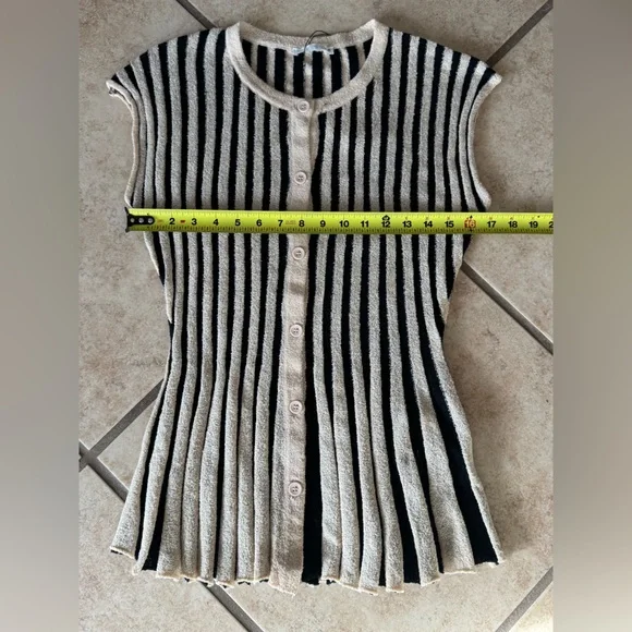 NWT Zara Stripped Top - Picture 5 of 6